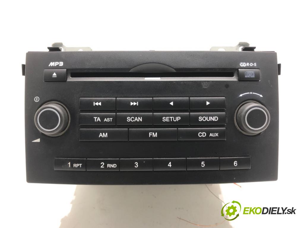 KIA CEED liftback (ED) 2006 - 2012    1.6 93 kW [126 KM] benzyna 2008 - 2012  RADIO 96140-1H600 (Audio zariadenia)