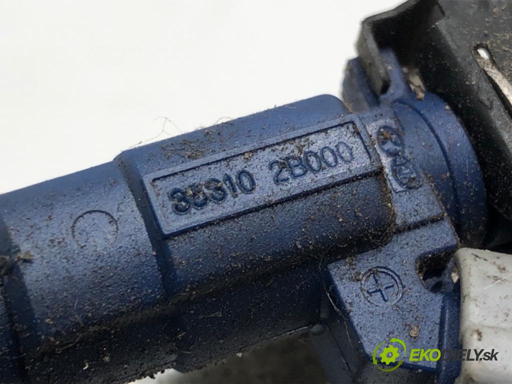 KIA CEED liftback (ED) 2006 - 2012    1.6 93 kW [126 KM] benzyna 2008 - 2012  Lišta vstrekovacia 35310-2B000 (Vstrekovacie lišty)