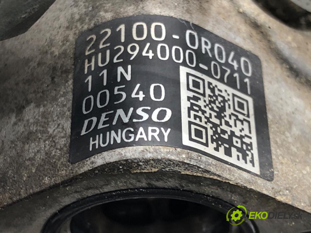 TOYOTA AVENSIS sedan (_T27_) 2008 - 2018    2.0 D-4D (ADT270_) 91 kW [124 KM] olej napędowy 2011 - 2018  Pumpa vstrekovacia 22100-0R040 (Vstrekovacie čerpadlá)