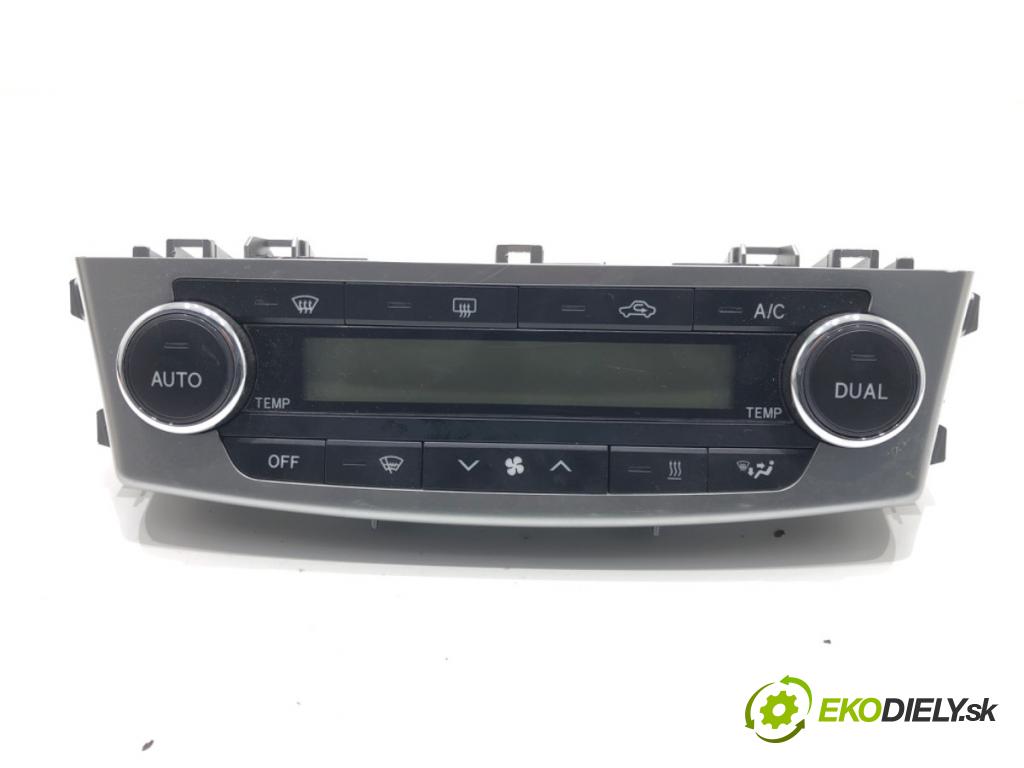 TOYOTA AVENSIS sedan (_T27_) 2008 - 2018    2.0 D-4D (ADT270_) 91 kW [124 KM] olej napędowy 2011 - 2018  Panel ovládania kúrenia 55900-05500 (Prepínače, spínače, tlačidlá a ovládače kúrenia)