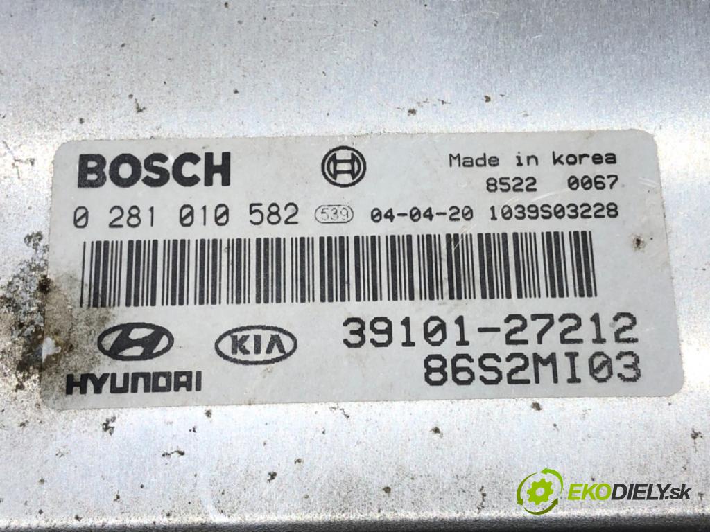 HYUNDAI SANTA FÉ I (SM) 2000 - 2006    2.0 CRDi 4x4 83 kW [113 KM] olej napędowy 2001 - 2006  riadiaca jednotka Motor 39101-27212 (Riadiace jednotky)