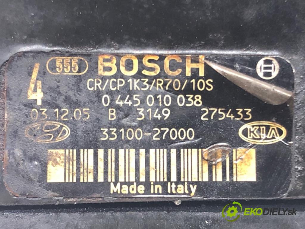 HYUNDAI SANTA FÉ I (SM) 2000 - 2006    2.0 CRDi 4x4 83 kW [113 KM] olej napędowy 2001 - 2006  Pumpa vstrekovacia 0445010038 33100-27000 (Vstrekovacie čerpadlá)