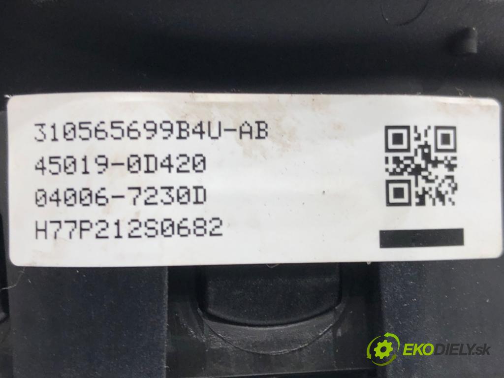 TOYOTA YARIS (_P13_) 2010 - 2022    1.3 (NSP130_) 73 kW [99 KM] benzyna 2011 - 2022  AirBag volantu 45019-0D420 (Airbagy)