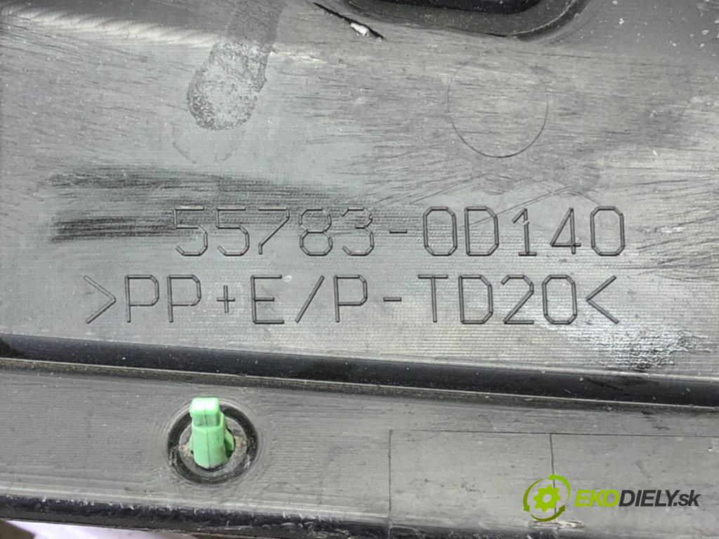 TOYOTA YARIS (_P13_) 2010 - 2022    1.3 (NSP130_) 73 kW [99 KM] benzyna 2011 - 2022  Torpédo, plast pod čelné okno 55783-0D140 (Torpéda)
