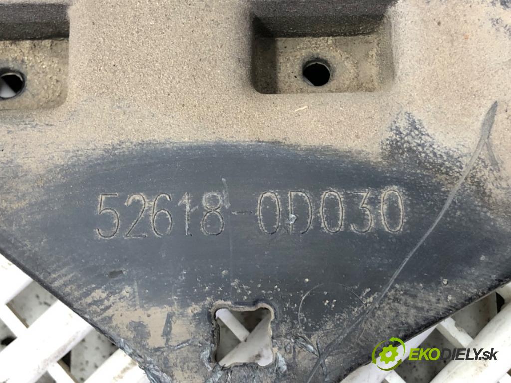 TOYOTA YARIS (_P13_) 2010 - 2022    1.3 (NSP130_) 73 kW [99 KM] benzyna 2011 - 2022  clona náhradní díl dolná nárazníka přední část 52618-0D030