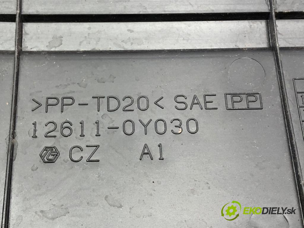 TOYOTA YARIS (_P13_) 2010 - 2022    1.3 (NSP130_) 73 kW [99 KM] benzyna 2011 - 2022  kryt motora 12611-0Y030 (Kryty motora)