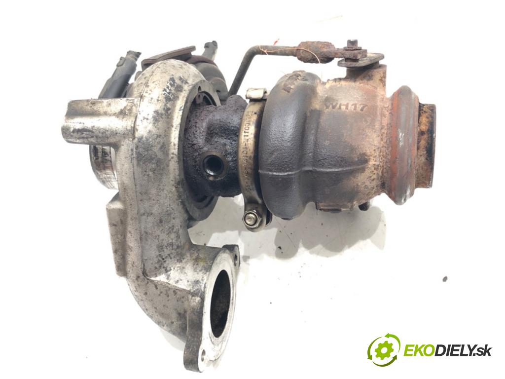 FORD FIESTA VI (CB1, CCN) 2008 - 2022    1.4 TDCi 51 kW [70 KM] olej napędowy 2010 - 2012  turbo 9673283680 (Turbodúchadla (kompletní))