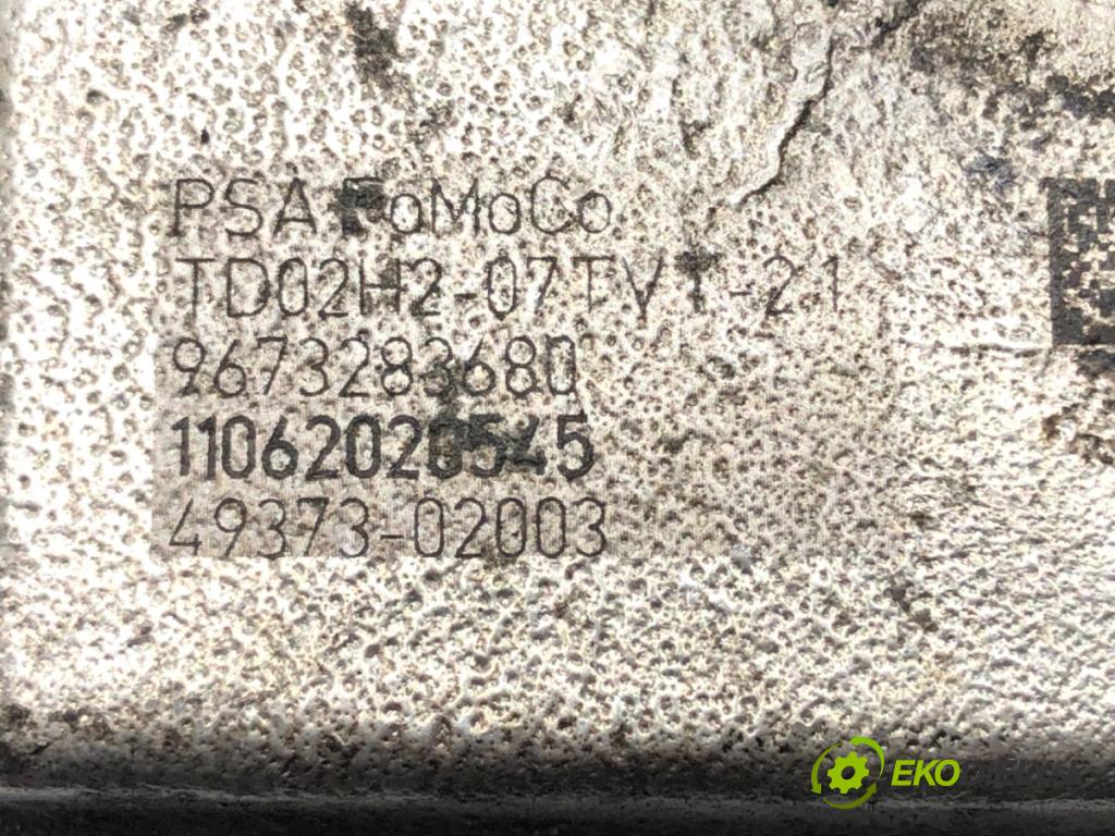 FORD FIESTA VI (CB1, CCN) 2008 - 2022    1.4 TDCi 51 kW [70 KM] olej napędowy 2010 - 2012  turbo 9673283680 (Turbodúchadla (kompletní))