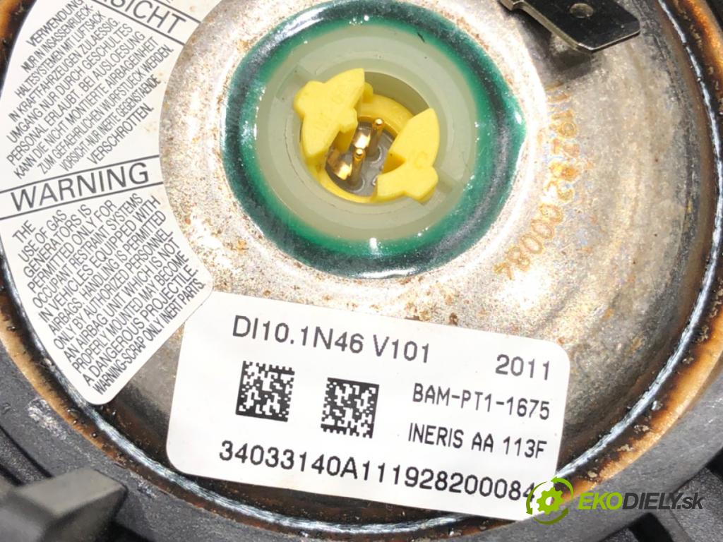 FORD FIESTA VI (CB1, CCN) 2008 - 2022    1.4 TDCi 51 kW [70 KM] olej napędowy 2010 - 2012  AirBag volantu BAM-PT1-1675 (Airbagy)
