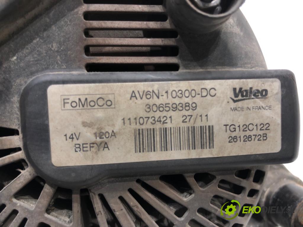 FORD FIESTA VI (CB1, CCN) 2008 - 2022    1.4 TDCi 51 kW [70 KM] olej napędowy 2010 - 2012  Alternátor AV6N-10300-DC (Alternátory)