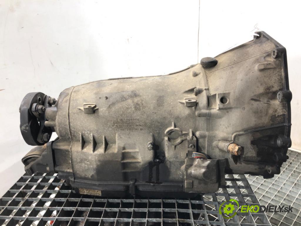 MERCEDES-BENZ KLASA S (W220) 1998 - 2005    S 400 CDI (220.028, 220.128) 184 kW [250 KM] olej napędowy 2000 - 2005  Prevodovka R1402712601 (Prevodovky)