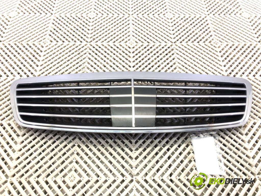 MERCEDES-BENZ KLASA S (W220) 1998 - 2005    S 400 CDI (220.028, 220.128) 184 kW [250 KM] olej napędowy 2000 - 2005  mřížka maska A2208800483 (Mřížky (masky) chladičů)