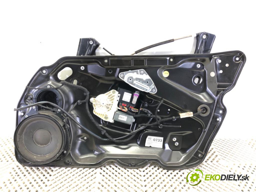 VW PASSAT B6 (3C2) 2005 - 2010    2.0 TDI 103 kW [140 KM] olej napędowy 2005 - 2009  mechanismus okna pravý přední část 1K0959702L
