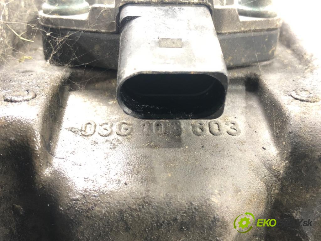 VW PASSAT B6 (3C2) 2005 - 2010    2.0 TDI 103 kW [140 KM] olej napędowy 2005 - 2009  MISKA: olejová 03G103603 (Olejové vany)