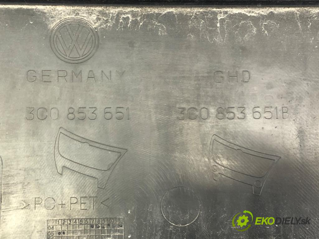 VW PASSAT B6 (3C2) 2005 - 2010    2.0 TDI 103 kW [140 KM] olej napędowy 2005 - 2009  mřížka maska 3C0853651 (Mřížky (masky) chladičů)