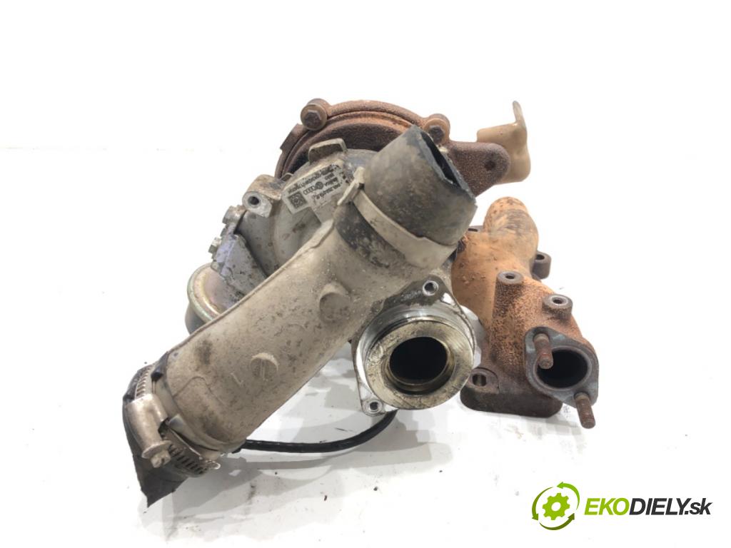 SKODA FABIA III (NJ3) 2014 - 2022    1.4 TDI 77 kW [105 KM] olej napędowy 2014 - 2022  turbo 04B253019R (Turbodúchadla (kompletní))