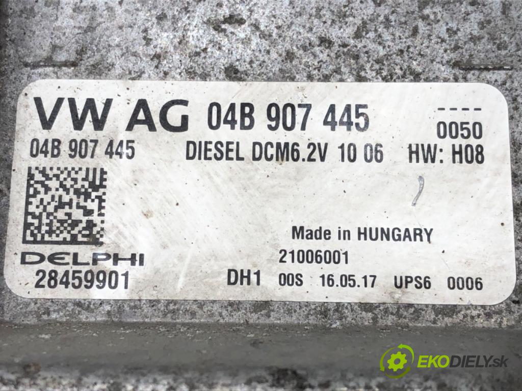 SKODA FABIA III (NJ3) 2014 - 2022    1.4 TDI 77 kW [105 KM] olej napędowy 2014 - 2022  riadiaca jednotka Motor 04B907445 (Riadiace jednotky)