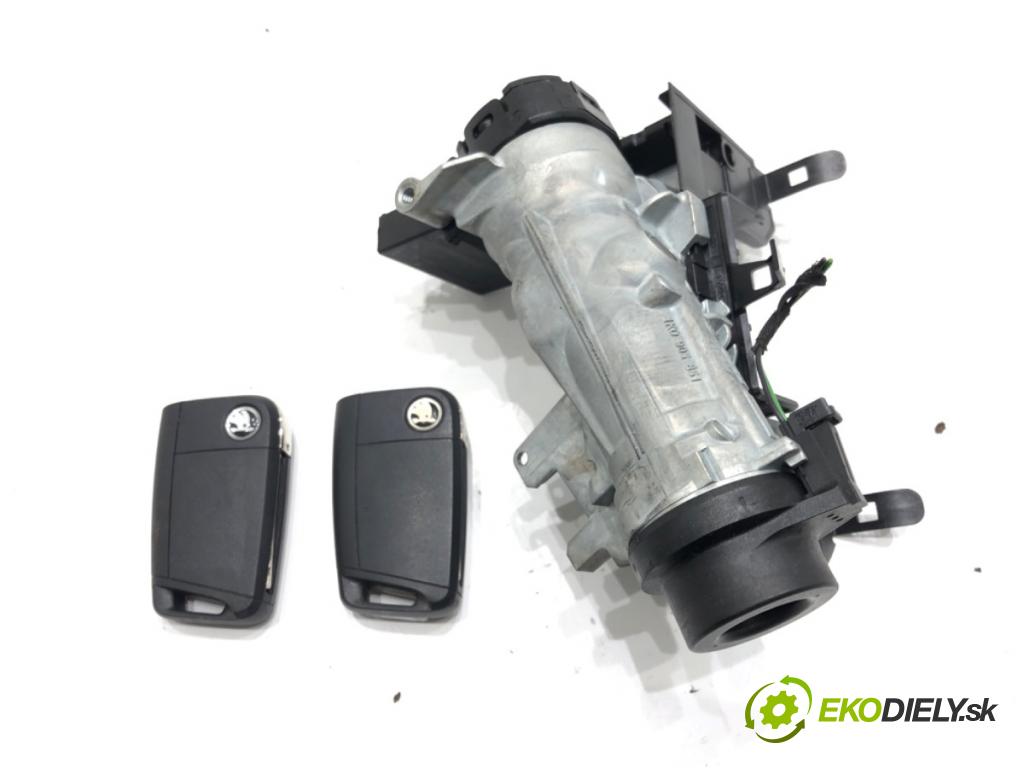 SKODA FABIA III (NJ3) 2014 - 2022    1.4 TDI 77 kW [105 KM] olej napędowy 2014 - 2022  spinačka 1K0905851 (Spínacie skrinky a kľúče)
