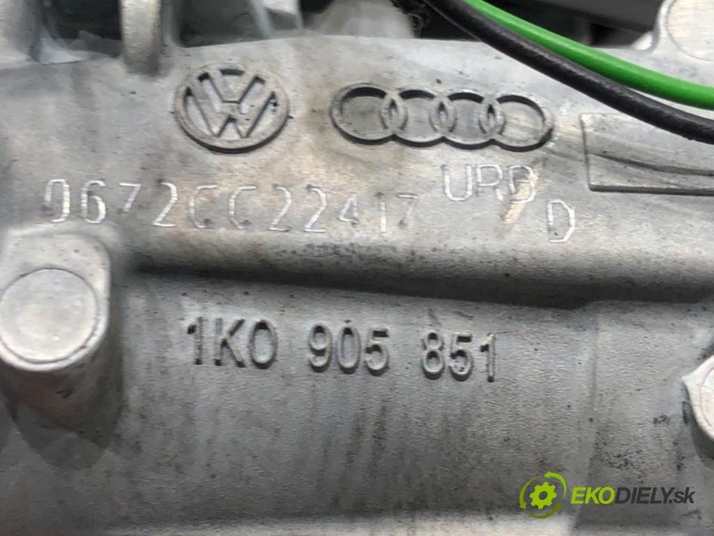 SKODA FABIA III (NJ3) 2014 - 2022    1.4 TDI 77 kW [105 KM] olej napędowy 2014 - 2022  spinačka 1K0905851 (Spínacie skrinky a kľúče)