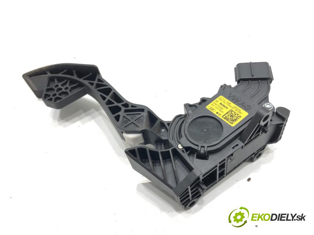 SKODA FABIA III (NJ3) 2014 - 2022    1.4 TDI 77 kW [105 KM] olej napędowy 2014 - 2022  Potenciometer plynu 6C1723503D (Pedále)