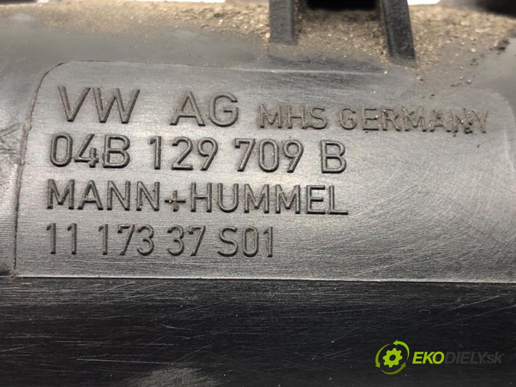 SKODA FABIA III (NJ3) 2014 - 2022    1.4 TDI 77 kW [105 KM] olej napędowy 2014 - 2022  Potrubie sacie, sanie 04B129709B (Sacie potrubia)