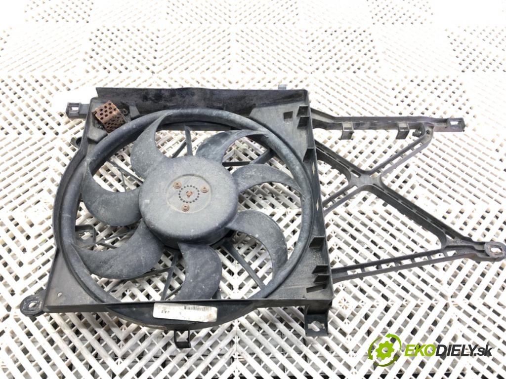 OPEL ASTRA H GTC (A04) 2005 - 2010    1.6 (L08) 77 kW [105 KM] benzyna 2005 - 2010  Ventilátor chladiča 0130303986 13205941 (Ventilátory)