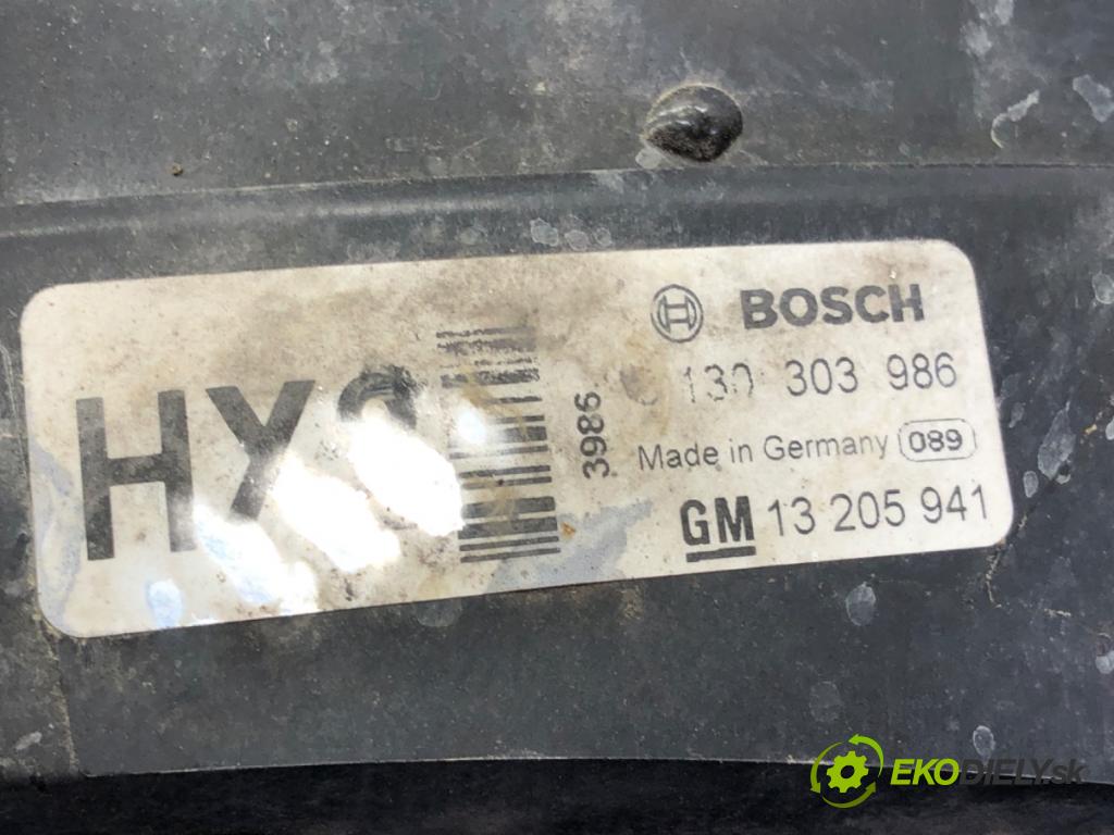 OPEL ASTRA H GTC (A04) 2005 - 2010    1.6 (L08) 77 kW [105 KM] benzyna 2005 - 2010  Ventilátor chladiča 0130303986 13205941 (Ventilátory)