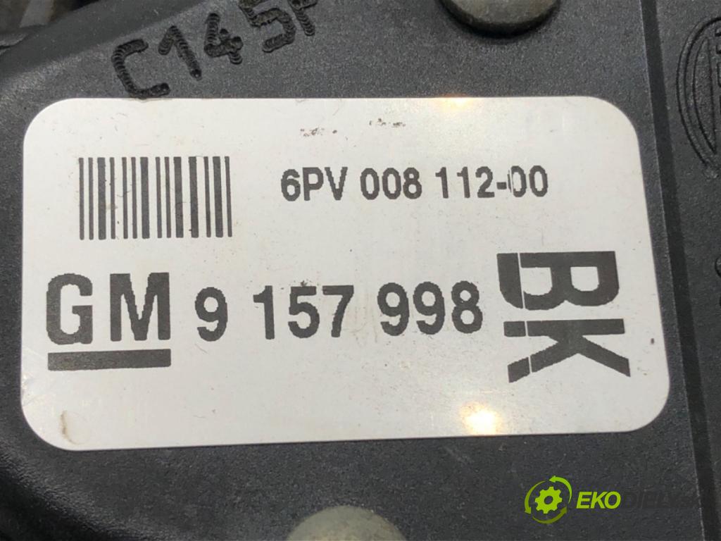 OPEL ASTRA H GTC (A04) 2005 - 2010    1.6 (L08) 77 kW [105 KM] benzyna 2005 - 2010  Potenciometer plynu 9157998 (Pedále)