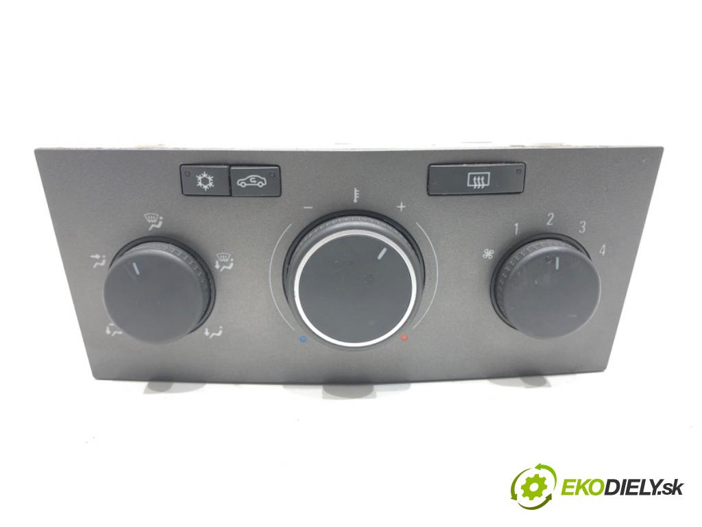 OPEL ASTRA H GTC (A04) 2005 - 2010    1.6 (L08) 77 kW [105 KM] benzyna 2005 - 2010  Panel ovládania kúrenia 13201300 (Prepínače, spínače, tlačidlá a ovládače kúrenia)