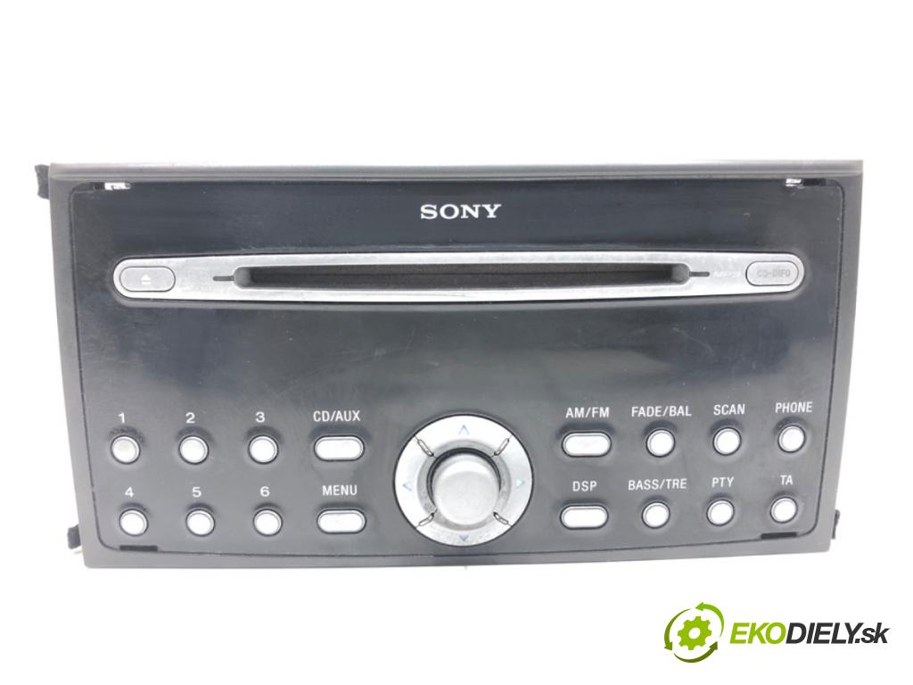 FORD FOCUS C-MAX (DM2) 2003 - 2007    1.8 92 kW [125 KM] benzyna 2004 - 2007  RADIO VP7S7F-18C821-DA (Audio zariadenia)