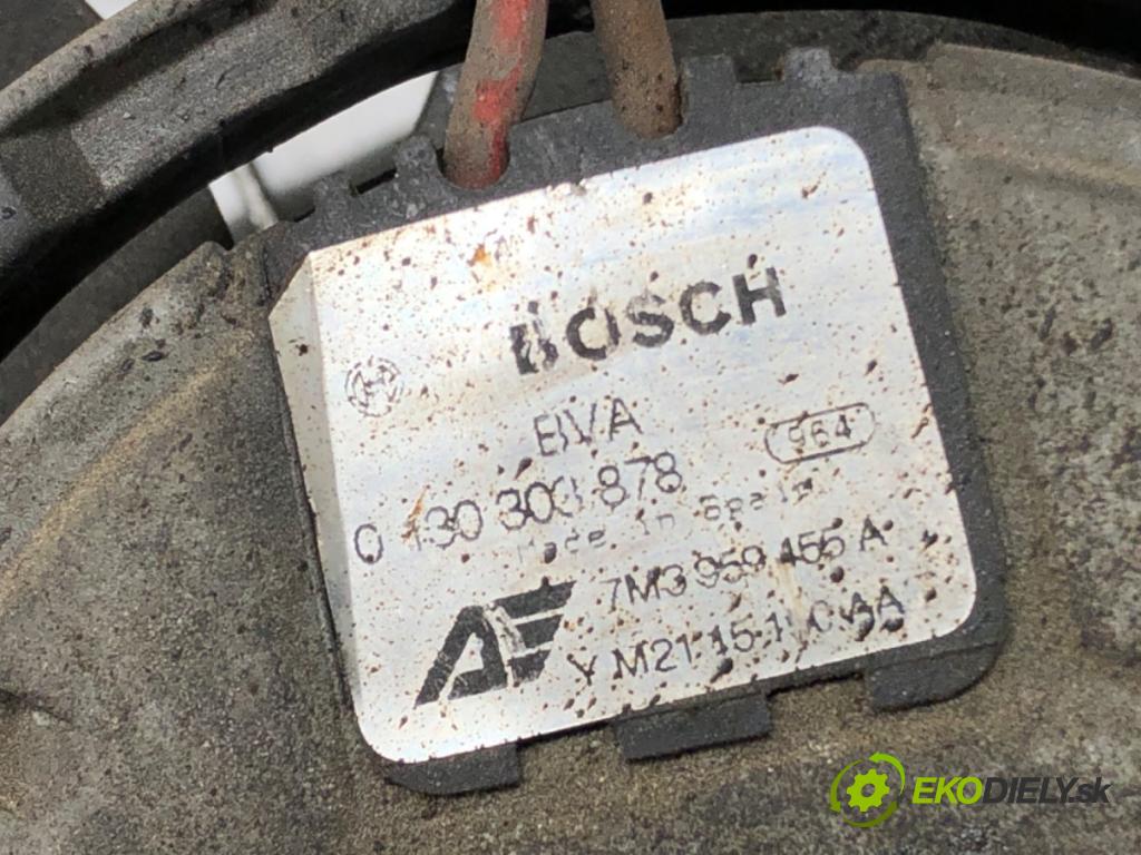 VW SHARAN (7M8, 7M9, 7M6) 1995 - 2010    1.9 TDI 85 kW [115 KM] olej napędowy 2000 - 2010  Ventilátor chladiča 0130303881 7M3121203 (Ventilátory)
