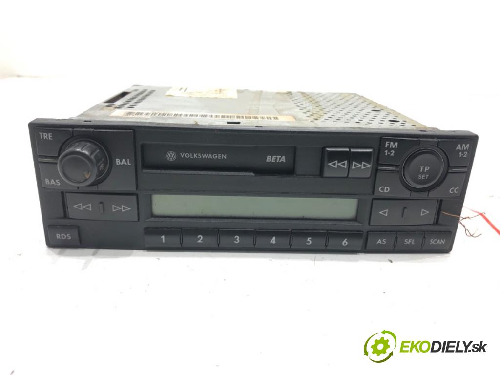 VW SHARAN (7M8, 7M9, 7M6) 1995 - 2010    1.9 TDI 85 kW [115 KM] olej napędowy 2000 - 2010  RADIO 1J0035152E (Audio zariadenia)