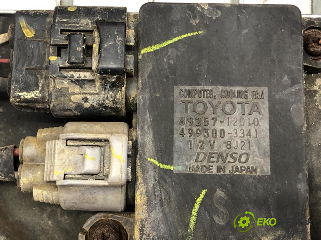 TOYOTA AURIS (_E15_) 2006 - 2012    1.6 (ZRE151_) 91 kW [124 KM] benzyna 2007 - 2012  Ventilátor chladiča  (Ventilátory)