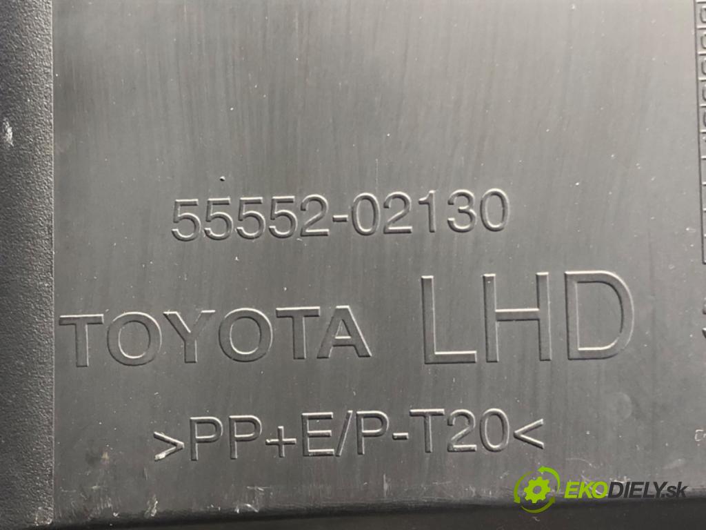 TOYOTA AURIS (_E15_) 2006 - 2012    1.6 (ZRE151_) 91 kW [124 KM] benzyna 2007 - 2012  Priehradka, kastlík spolujazdca  (Priehradky, kastlíky)