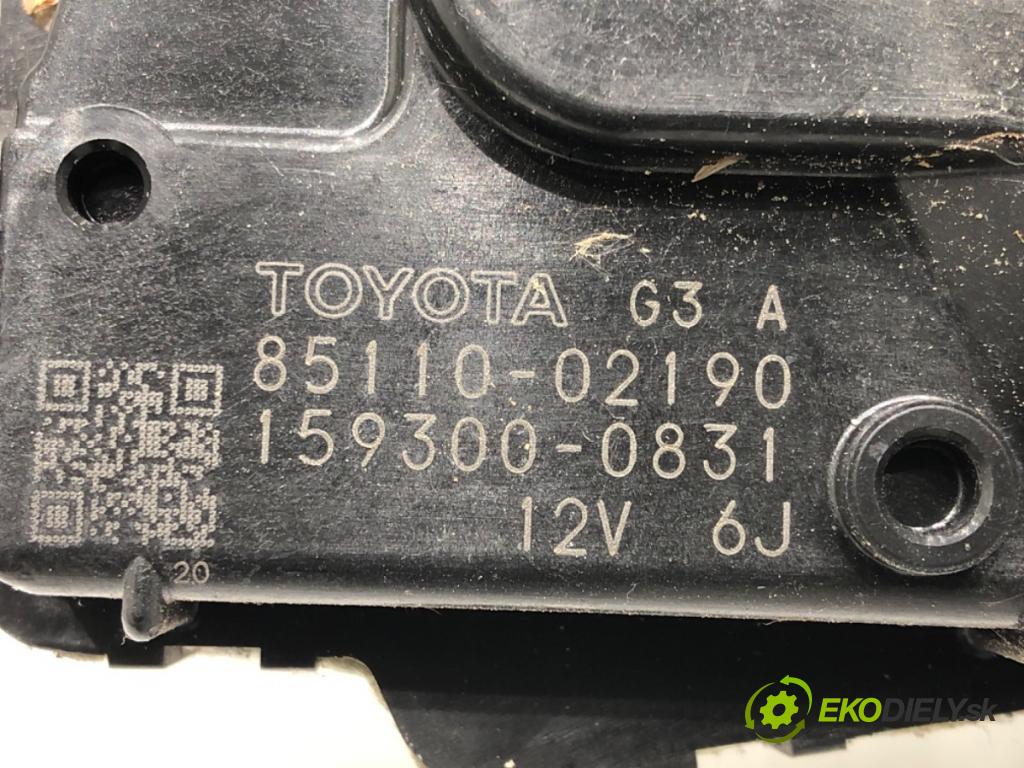 TOYOTA AURIS (_E15_) 2006 - 2012    1.6 (ZRE151_) 91 kW [124 KM] benzyna 2007 - 2012  Mechanizmus stieračov predný 85110-02190 (Motorčeky stieračov predné)