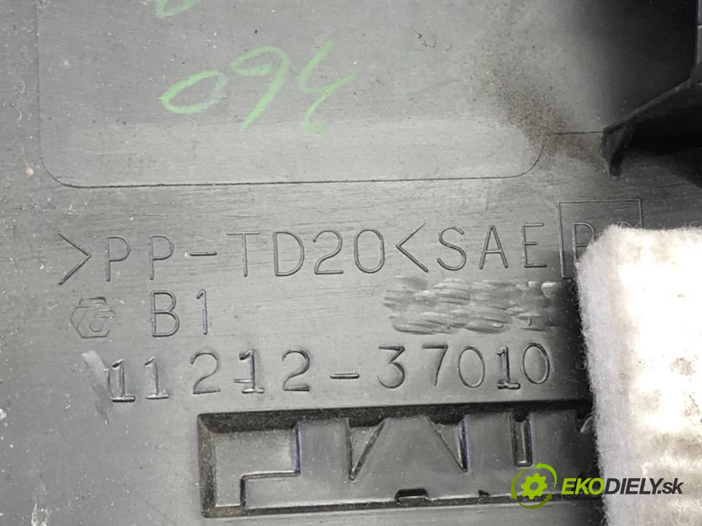 TOYOTA AURIS (_E15_) 2006 - 2012    1.6 (ZRE151_) 91 kW [124 KM] benzyna 2007 - 2012  kryt motora 11212-37010 (Kryty motora)