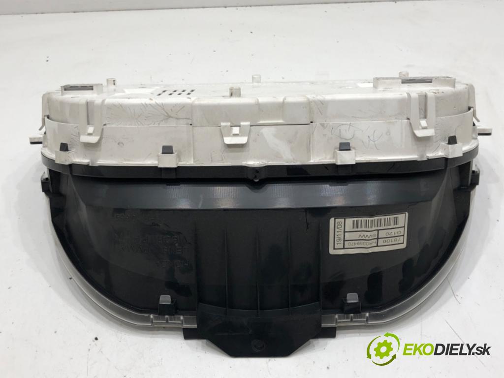HONDA CR-V III (RE_) 2006 - 2022    2.0 i-VTEC (RE5, RE1) 110 kW [150 KM] benzyna 2007 - 2012  Prístrojovka HR0359470 (Prístrojové dosky, displeje)
