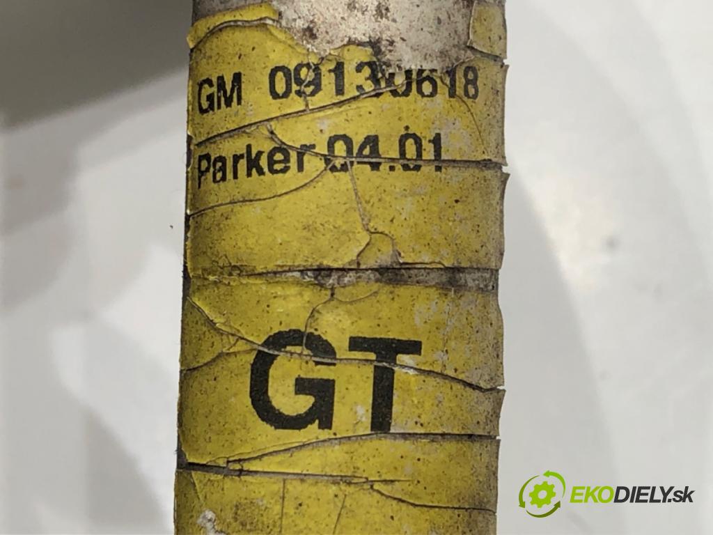 OPEL ASTRA G Kombi (T98) 1998 - 2004    1.6 (F35) 62 kW [84 KM] benzyna 2000 - 2004  rúrka klimatizácie 09130618 (Rúrky klimatizácie)