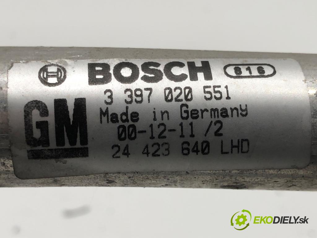 OPEL ASTRA G Kombi (T98) 1998 - 2004    1.6 (F35) 62 kW [84 KM] benzyna 2000 - 2004  Mechanizmus stieračov predný  (Motorčeky stieračov predné)