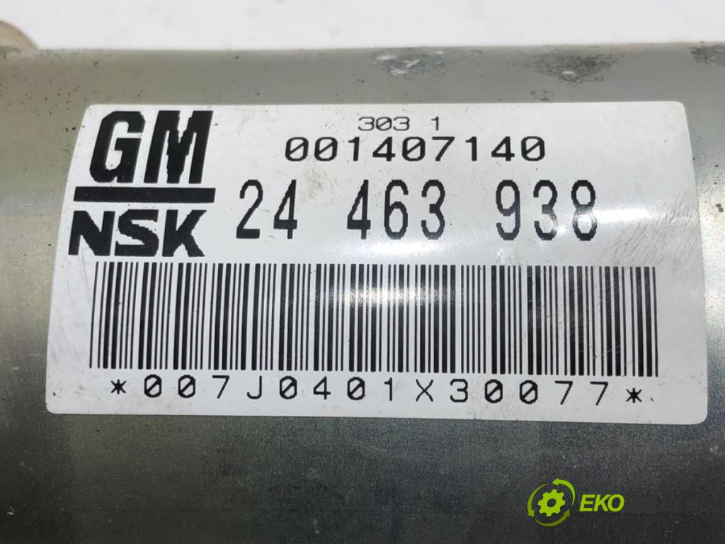 OPEL CORSA C (X01) 2000 - 2009    1.2 (F08, F68) 55 kW [75 KM] benzyna 2000 - 2009  Pumpa servočerpadlo 24463938 (Servočerpadlá, pumpy riadenia)