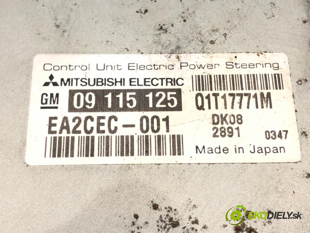 OPEL CORSA C (X01) 2000 - 2009    1.2 (F08, F68) 55 kW [75 KM] benzyna 2000 - 2009  Modul servočerpadlo 09115125 (Ostatné)