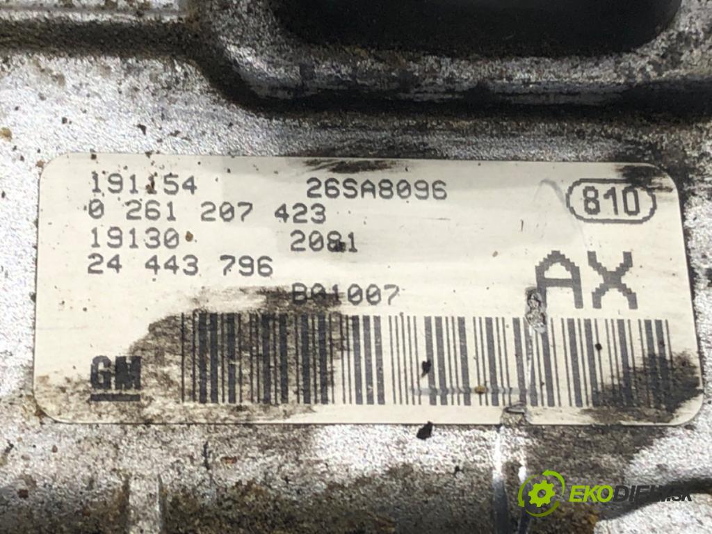 OPEL CORSA C (X01) 2000 - 2009    1.2 (F08, F68) 55 kW [75 KM] benzyna 2000 - 2009  riadiaca jednotka Motor 0261207423 24443796 (Riadiace jednotky)