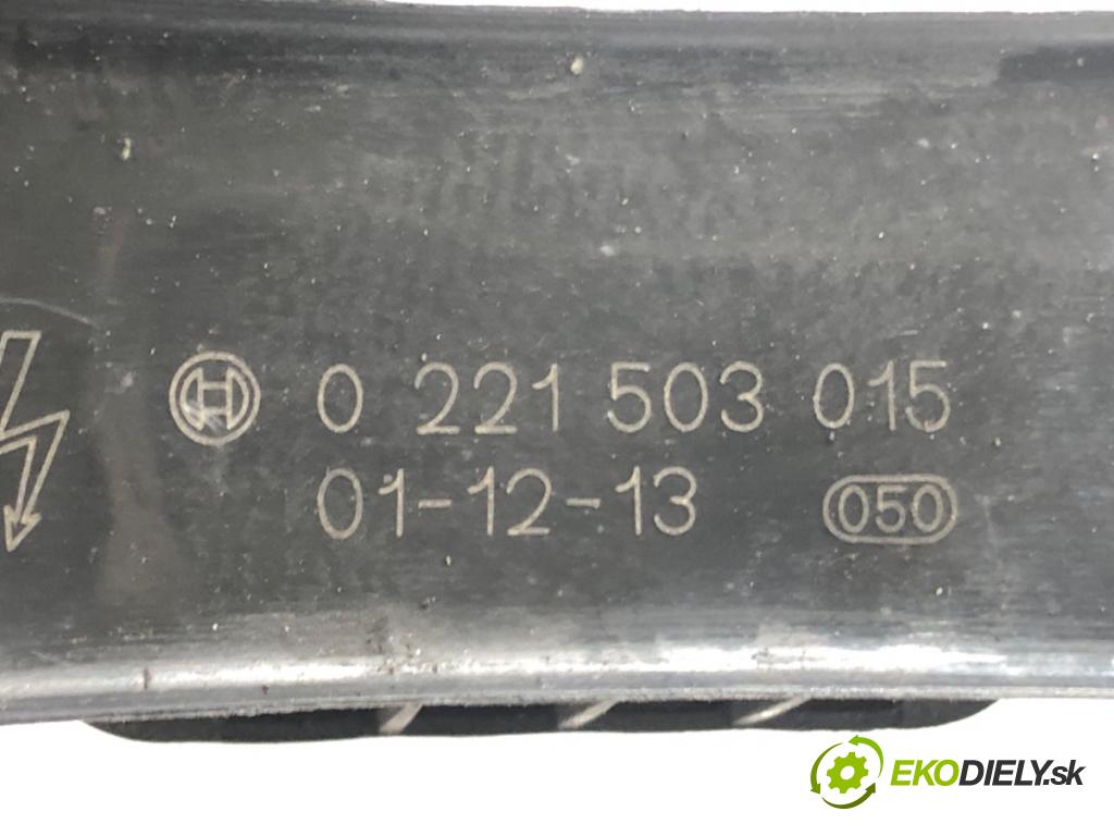 OPEL CORSA C (X01) 2000 - 2009    1.2 (F08, F68) 55 kW [75 KM] benzyna 2000 - 2009  Cievka zapaľovacia 0221503015 (Zapaľovacie cievky, moduly)