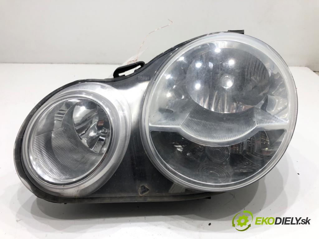 VW POLO (9N_, 9A_) 2001 - 2014    1.4 16V 55 kW [75 KM] benzyna 2001 - 2008  Svetlomet ľavy predný 6Q1941007AF
