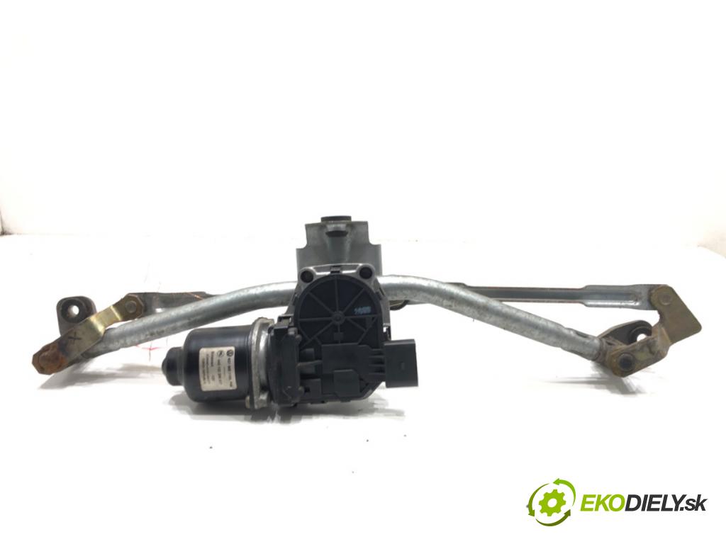 VW POLO (9N_, 9A_) 2001 - 2014    1.4 16V 55 kW [75 KM] benzyna 2001 - 2008  Mechanizmus stieračov predný 6Q1955023E (Motorčeky stieračov predné)