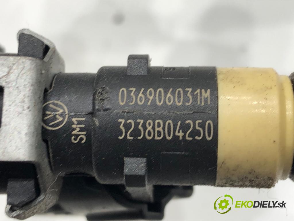 VW POLO (9N_, 9A_) 2001 - 2014    1.4 16V 55 kW [75 KM] benzyna 2001 - 2008  Lišta vstrekovacia 036133319BF (Vstrekovacie lišty)