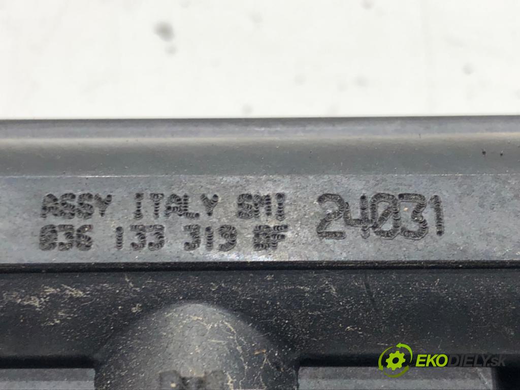 VW POLO (9N_, 9A_) 2001 - 2014    1.4 16V 55 kW [75 KM] benzyna 2001 - 2008  Lišta vstrekovacia 036133319BF (Vstrekovacie lišty)