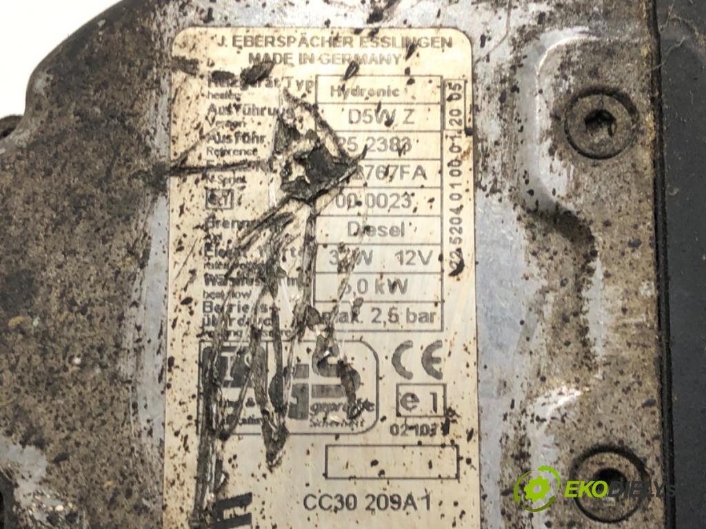 MAZDA 5 (CR19) 2005 - 2010    2.0 CD (CR19) 81 kW [110 KM] olej napędowy 2005 - 2010  Webasto CC30209A1 (Webasto ohřívače)