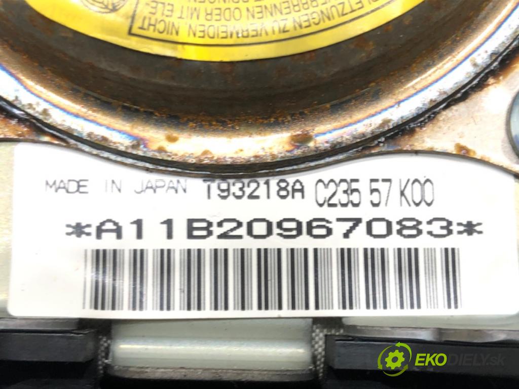 MAZDA 5 (CR19) 2005 - 2010    2.0 CD (CR19) 81 kW [110 KM] olej napędowy 2005 - 2010  AirBag volantu T93218A (Airbagy)