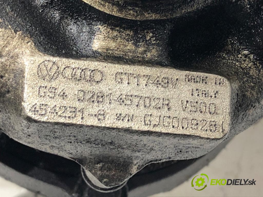 VW PASSAT B5.5 Variant (3B6) 2000 - 2005    1.9 TDI 74 kW [101 KM] olej napędowy 2000 - 2005  turbo 028145702R (Turbodúchadla (kompletní))